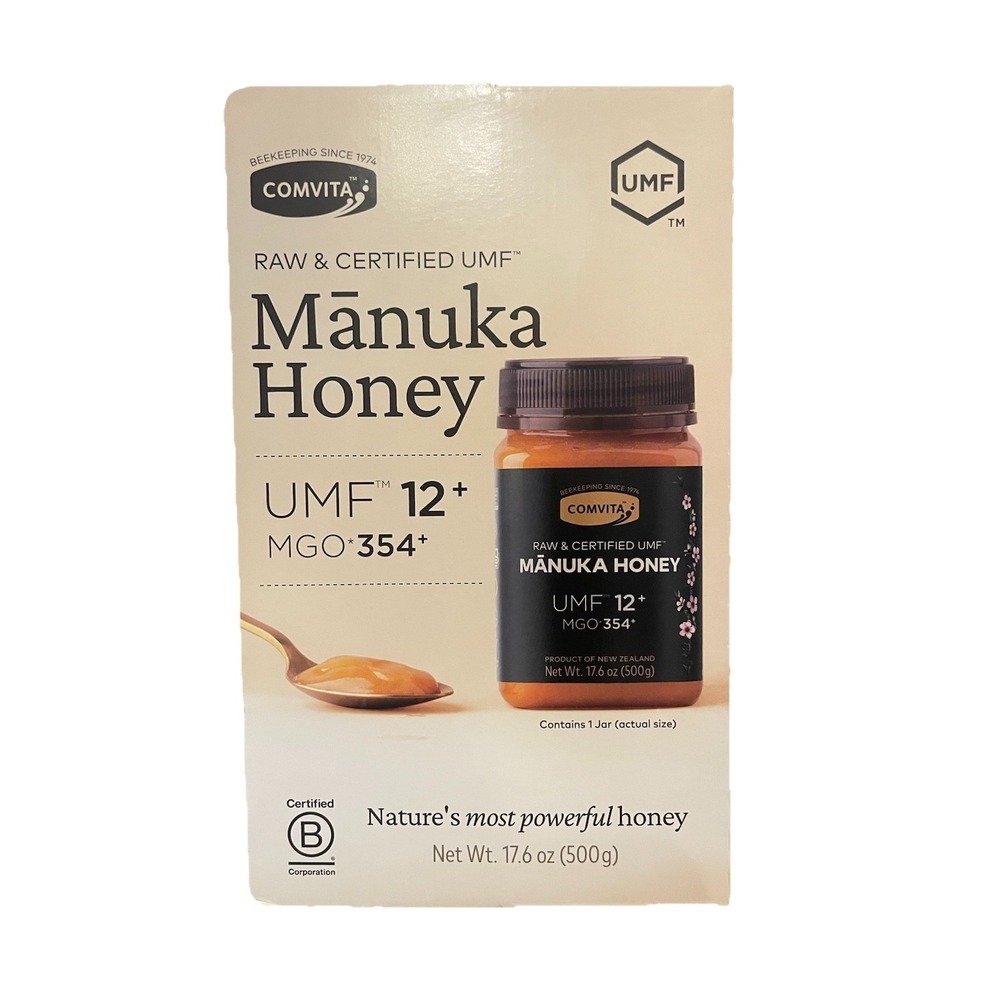 Comvita New Zealand Manuka Honey Certified UMF 12+ MGO 354+ 17.6 oz Exp 2028+‎